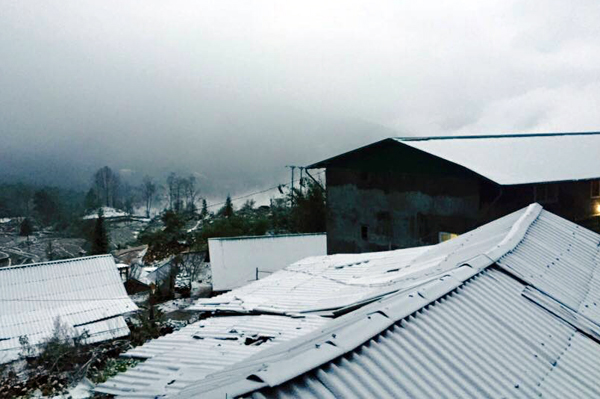 Lào Cai: Tuyết phủ trắng khắp nơi, có nơi dày 5cm - ảnh 17