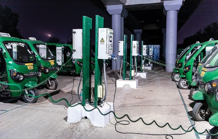 Ấn Độ phát triển mạnh xe 3 bánh chạy điện