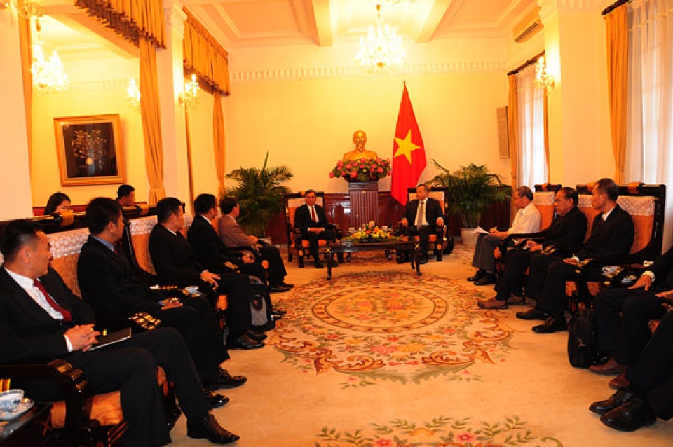 Đoàn Cơ quan Biên phòng Thái Lan thăm và làm việc tại Việt Nam - ảnh 1