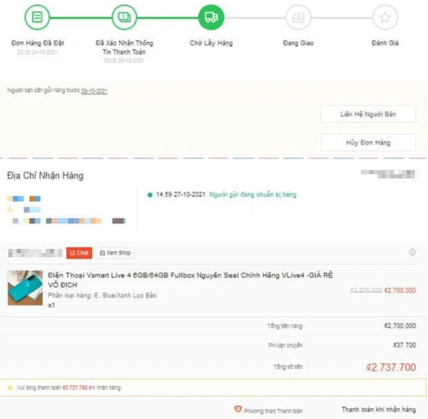 Đặt smartphone giá 2,7 triệu nhưng lại nhận được 2 chai sữa rửa mặt, người mua khóc ròng vì mắc chiêu lừa đảo tinh vi - Ảnh 3.