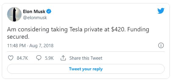  Điểm lại 7 dòng tweet gây bão của Elon Musk khiến cổ phiếu Tesla bốc hơi hàng tỷ USD - Ảnh 5.