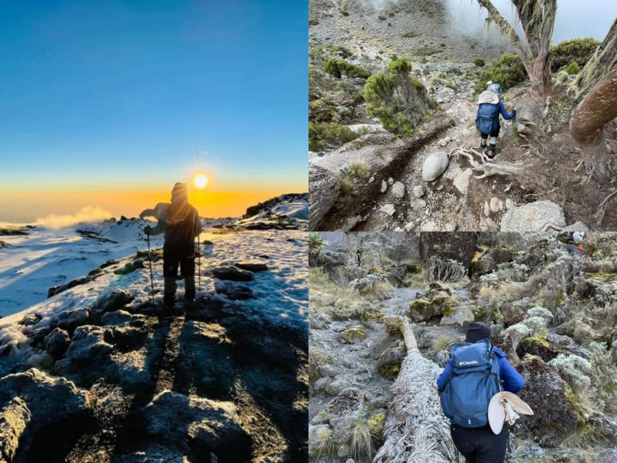 Sếp Viettel trở thành nữ 9x Việt Nam đầu tiên chinh phục Nóc nhà của Châu Phi Kilimanjaro: Leo 8 ngày liên tiếp, xuyên qua vùng nắng rát chóng mặt đến nơi -20 độ C - Ảnh 8.