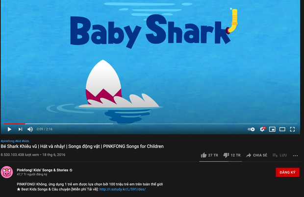 Một video YouTube bất ngờ hút 700 triệu view chỉ trong 3 tháng, đạt luôn kỷ lục 8,5 tỷ view, vượt xa dân số thế giới hiện nay! - Ảnh 3.