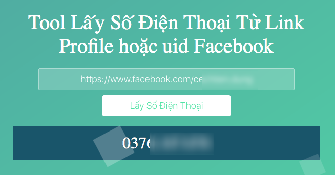 Xuất hiện công cụ cho phép lấy số điện thoại từ bất kỳ profile Facebook nào, kể cả khi số điện thoại không được công khai - Ảnh 2.