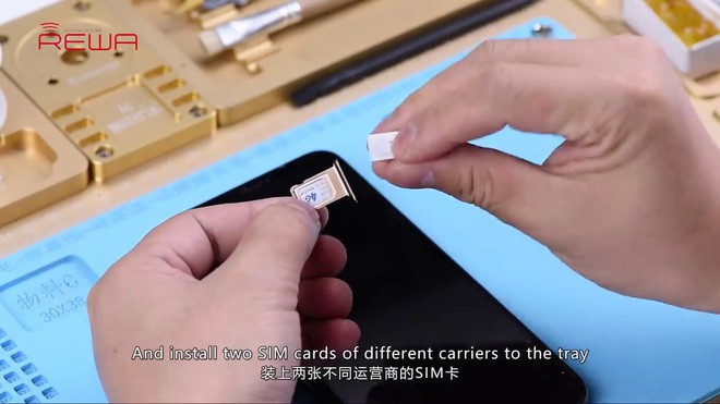 Kỹ thuật viên Trung Quốc độ thành công iPhone XS Max 1 SIM vật lý thành 2 SIM vật lý, nhưng xem xong có lẽ chẳng ai muốn làm theo - Ảnh 10.