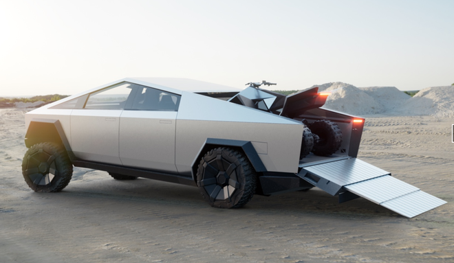 Tesla ra mắt Cybertruck: tăng tốc nhanh hơn cả siêu xe thể thao, vỏ chống đạn, có thể chạy 800 km mới cần sạc pin, giá khởi điểm 39.900 USD - Ảnh 2.