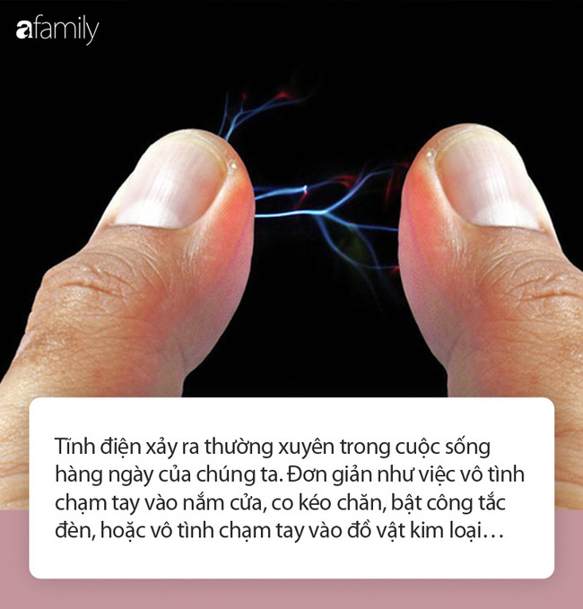 Cứ vào mùa đông là có hiện tượng điện giật tanh tách khi chạm vào đồ vật kim loại: Hóa ra đây là nguyên nhân! - Ảnh 1.