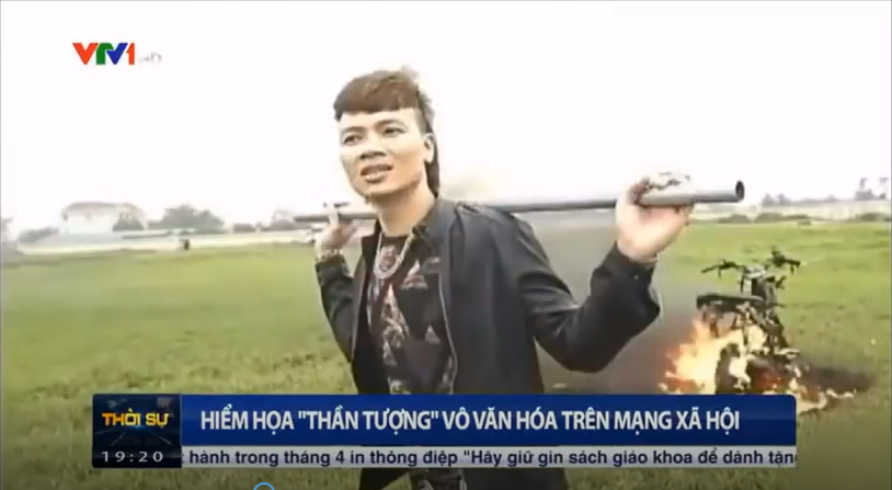 Khá 'bảnh' lên bản tin Thời sự VTV: Hiểm họa 'thần tượng' vô văn hóa ...