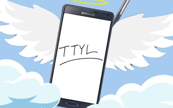 Cảm ơn và tạm biệt Galaxy Note?