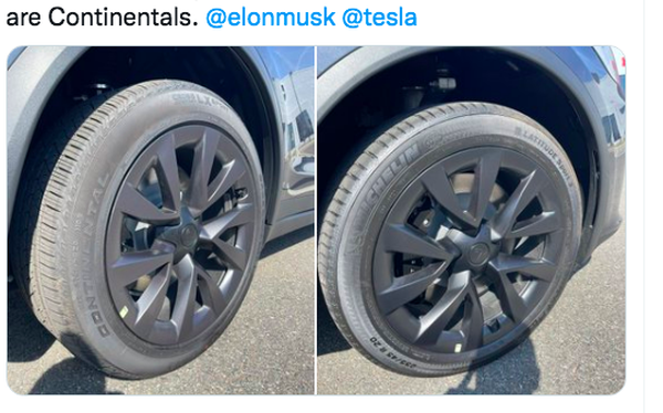 Elon Musk bị tố bán xe mỗi bánh lắp một loại lốp khác nhau, nghi ngờ khủng hoảng chuỗi cung ứng khiến Tesla phải 'làm liều'