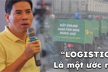 Ông Nguyễn Đức Tài: "Logistics ở Việt Nam cực kỳ kém hiệu quả, rất tệ"
