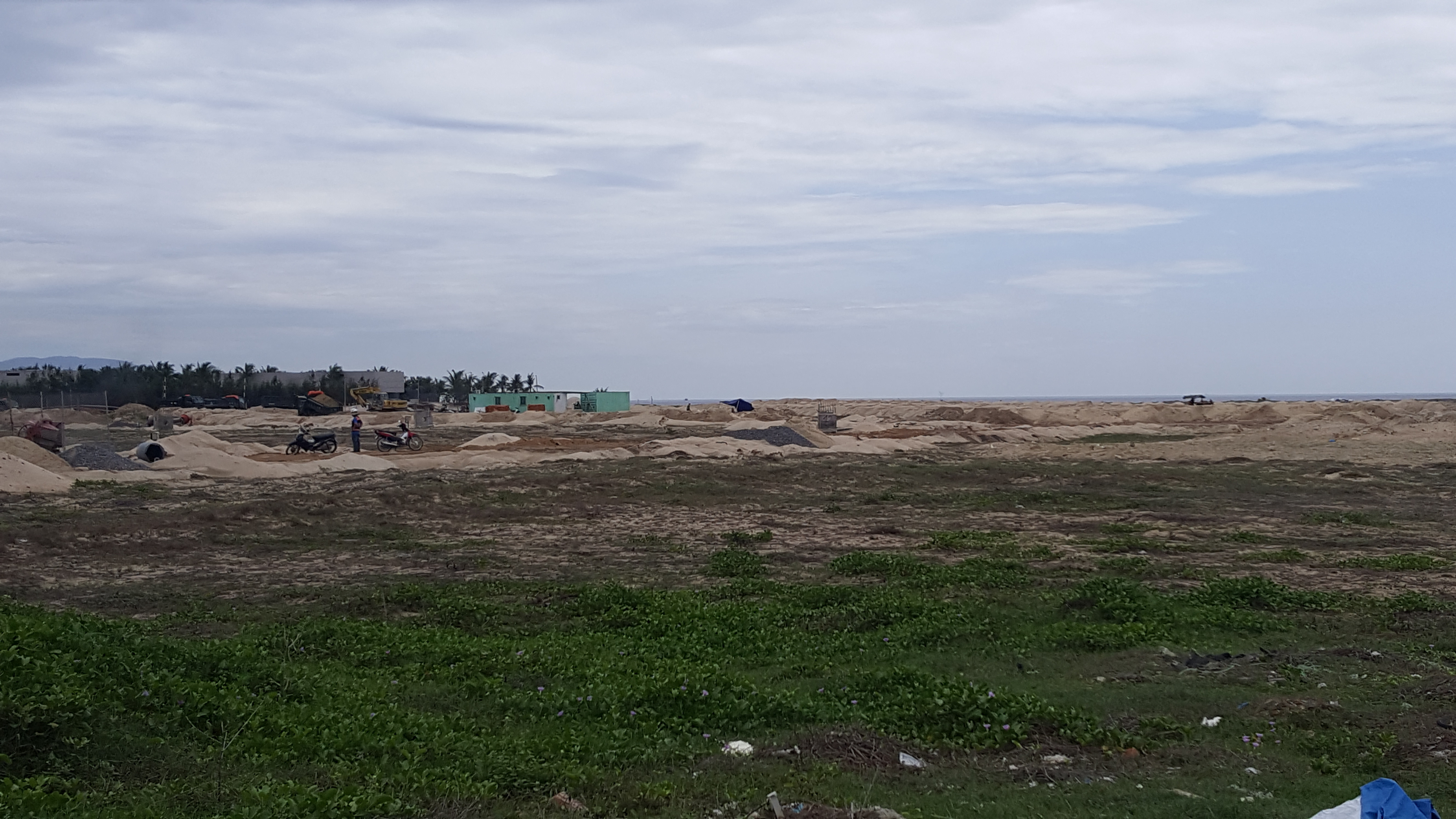 Hình ảnh thực tế dự án Cocobay đang làm