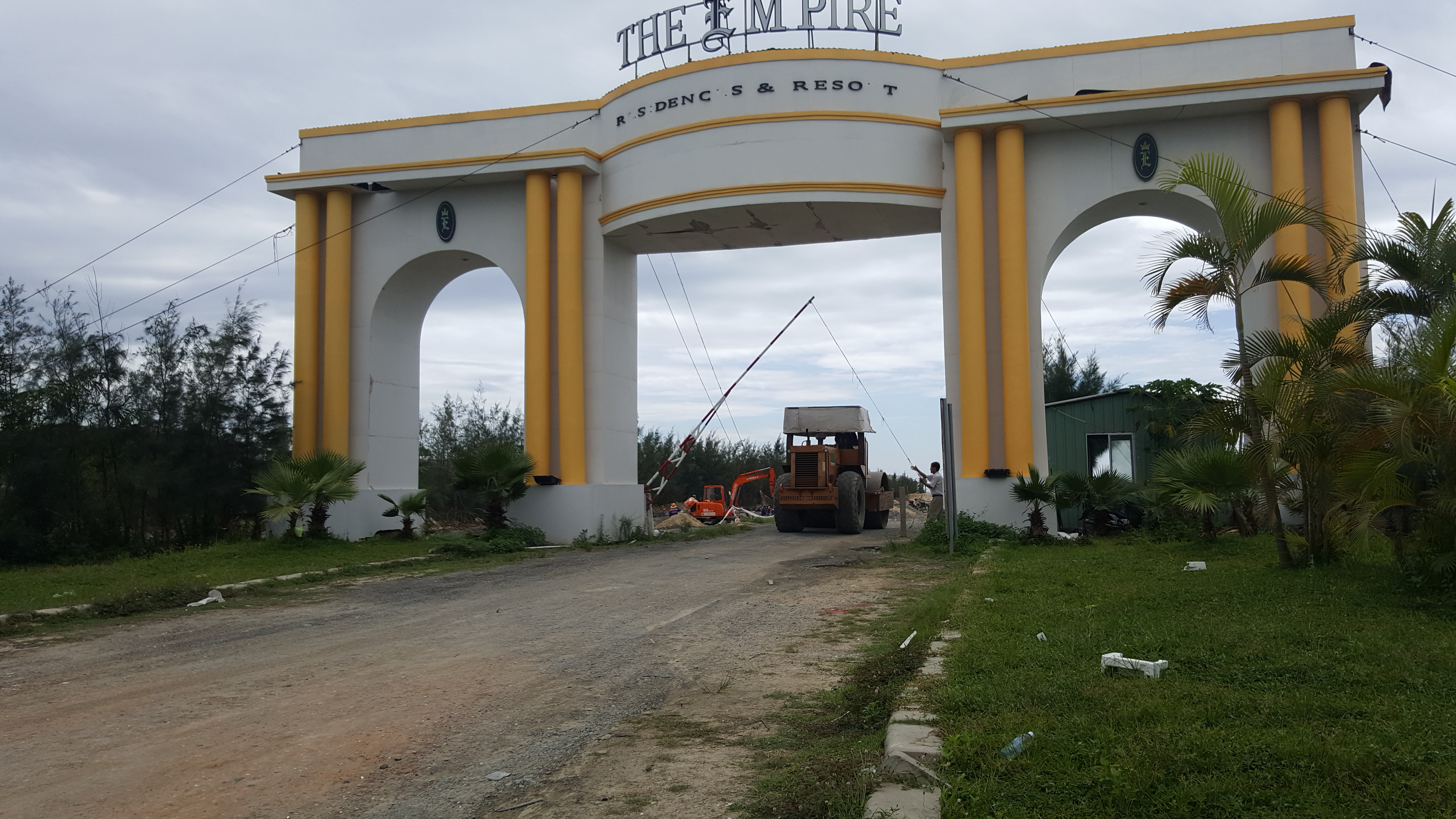Hình ảnh thực tế dự án Cocobay đang làm
