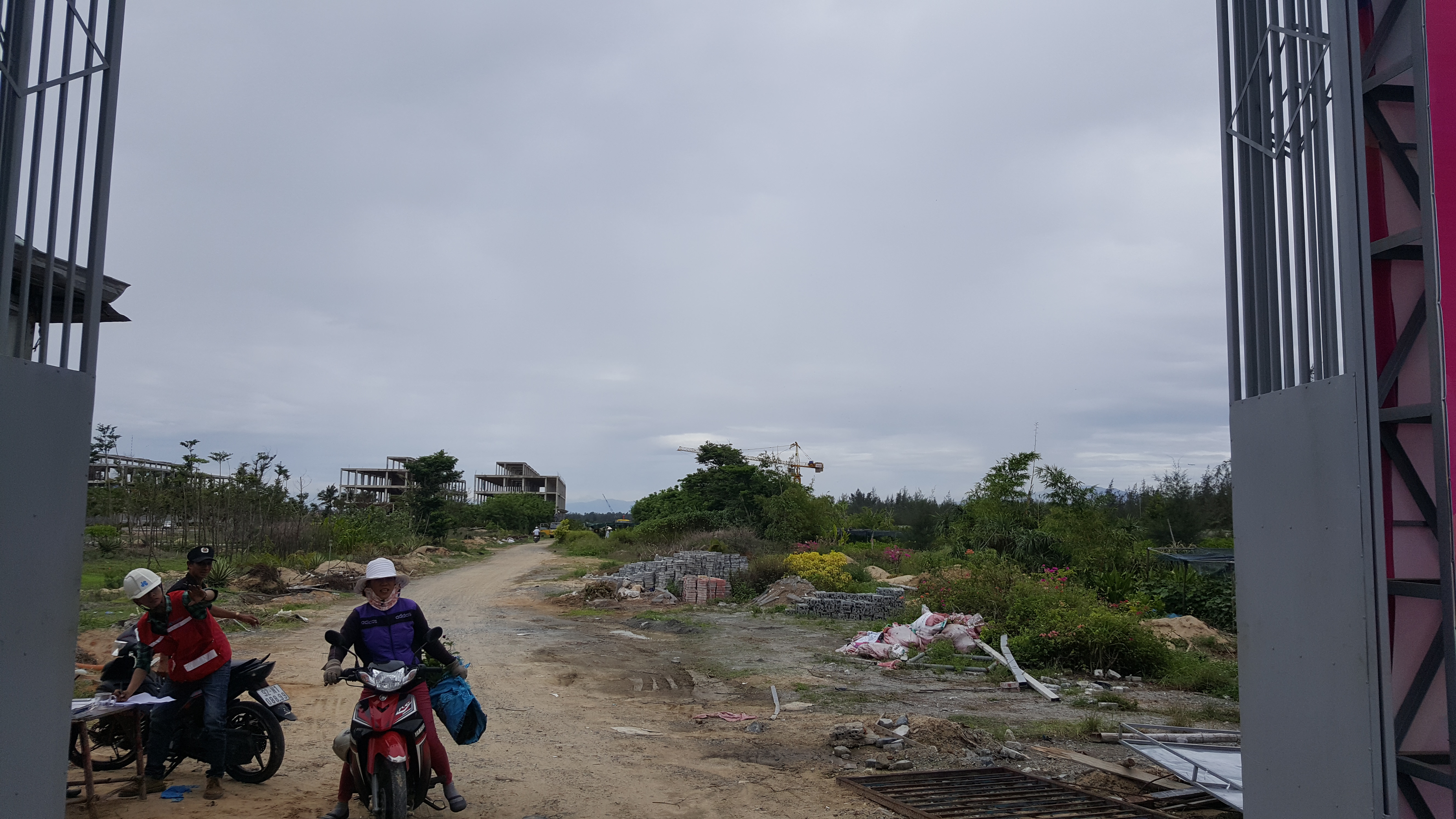 Hình ảnh thực tế dự án Cocobay đang làm