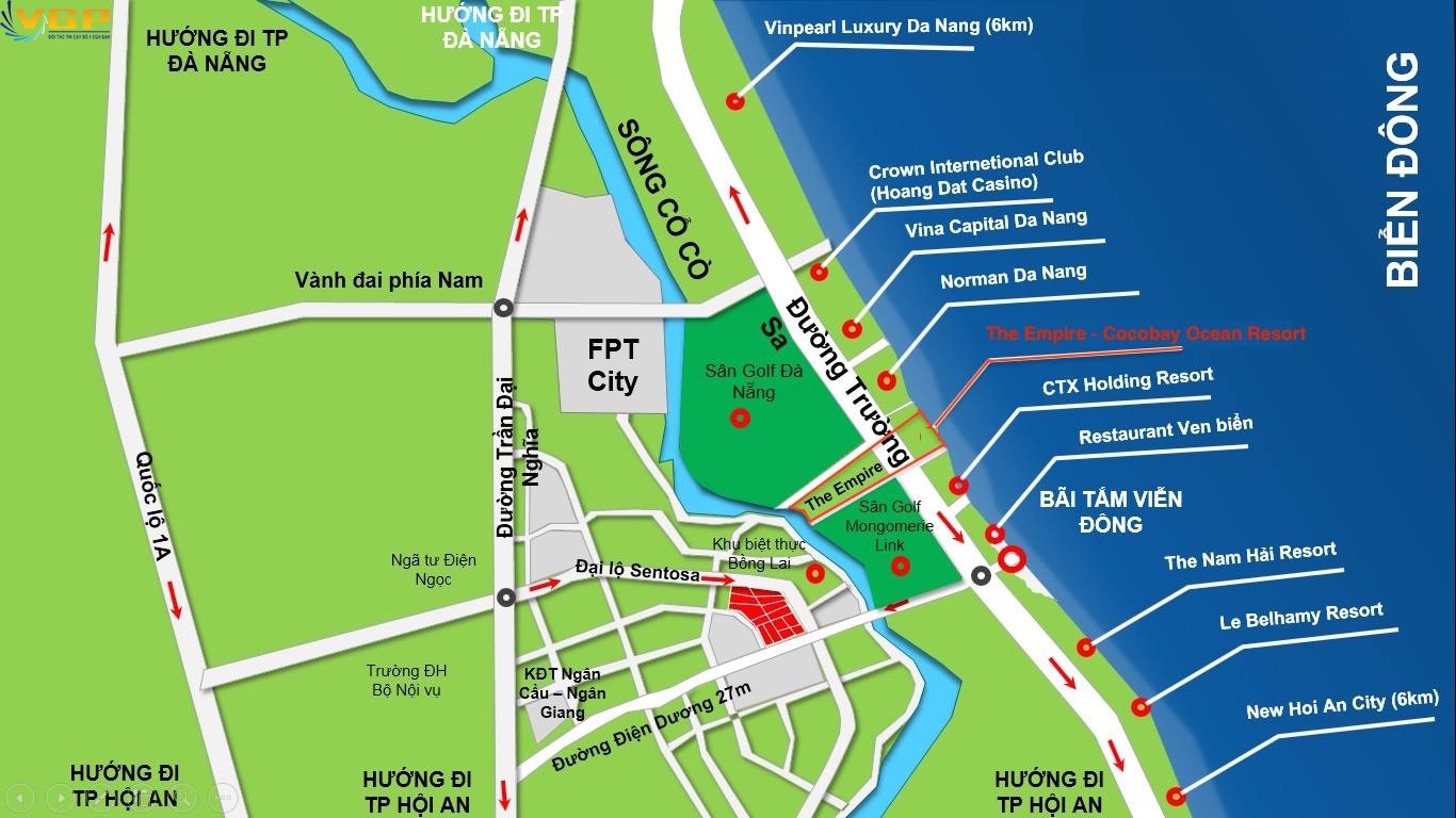 Hình ảnh thực tế dự án Cocobay đang làm