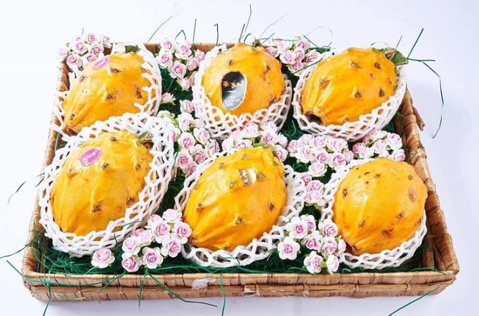 Gần 1,2 triệu đồng một kilogram thanh long vỏ vàng - Ảnh 1.