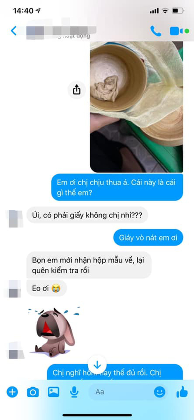 Một hãng thời trang cao cấp Hà Nội bị tố xử tệ với khách: Admin trả treo Giảm 70% chưa đủ rẻ?, đuổi khách “ngủ đi cho sớm”, quà xin lỗi là bánh trung thu kèm giấy ăn vò nát và tóc - Ảnh 6.