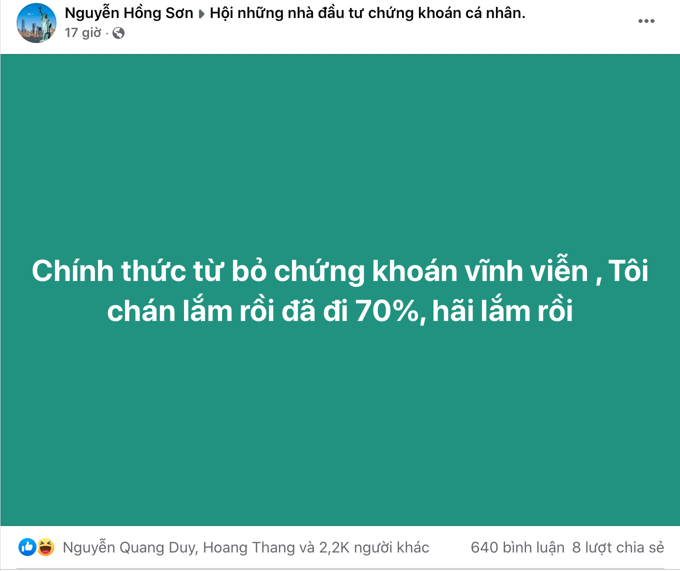 Bão tin đồn gây sát thương cực mạnh, nhà đầu tư thua lỗ muốn rời bỏ chứng khoán - Ảnh 1.