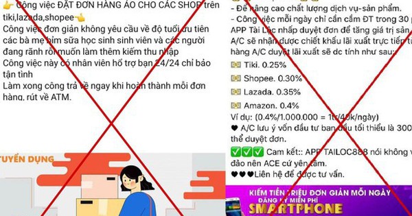 2 phụ nữ bị lừa hàng tỷ đồng vì tham gia giật đơn hàng ảo, cảnh báo 3 thủ đoạn lừa đảo qua sàn thương mại điện tử mà chị em cần lưu ý