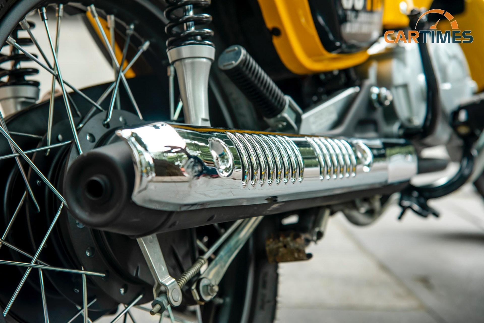 Ống xả xe Honda Cross Cub