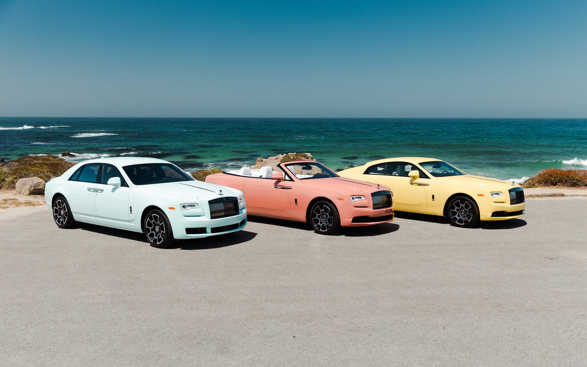 Bộ 3 Rolls-Royce có màu ngoại thất cực độc đáo