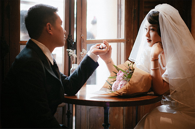 Hot girl đẹp nhất đời đầu tung ảnh cưới