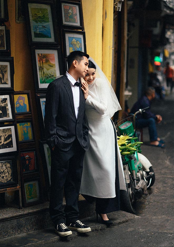 Hot girl đẹp nhất đời đầu tung ảnh cưới