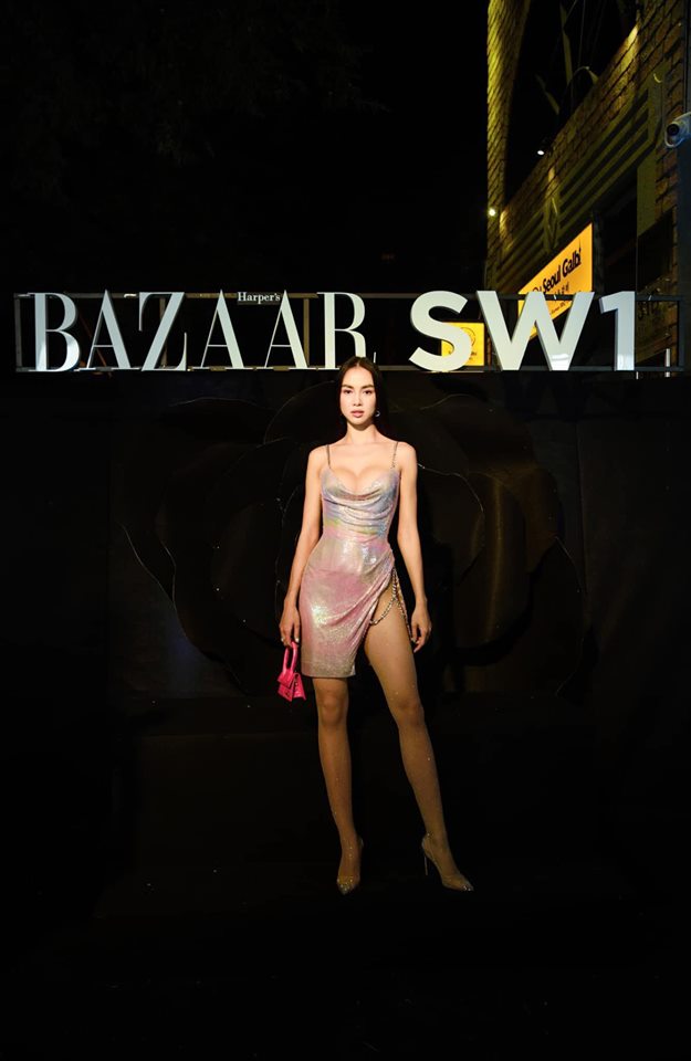 Mỹ nhân Việt sở hữu biệt thự 600 tỉ, Vũ Ngọc Anh mê váy xẻ hông cao, chằng dây xích - 4