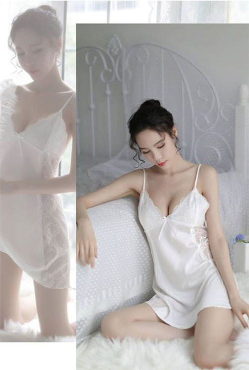 Đừng chọn váy ngủ giống màn tuyn như Nhã