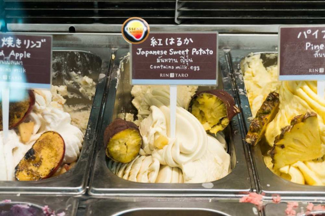 Có gì bên trong tiệm kem Nhật Bản 