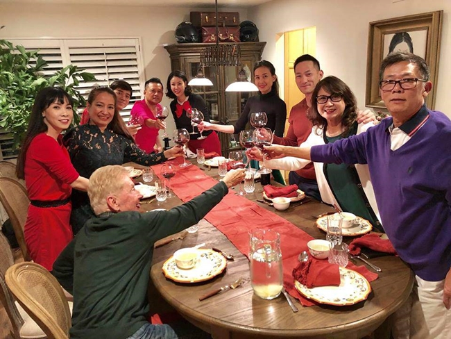 Gia đình Hà Kiều Anh và bạn bè thỉnh thoảng tụ tập ở đây ăn uống, trò chuyện.