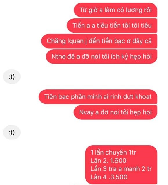 Thanh niên ăn bám, bạn gái chu cấp 8 triệu vẫn đòi thêm - 2