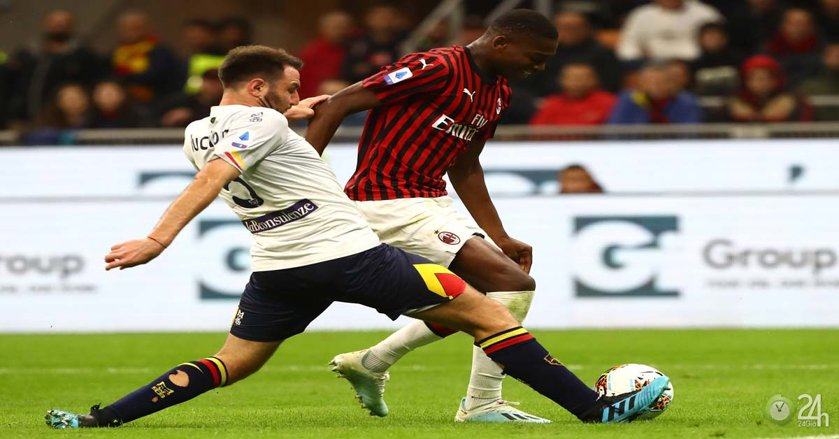 Nghe VietNamNet: AC Milan - Lecce: Siêu phẩm mở màn, bù giờ nghiệt ngã