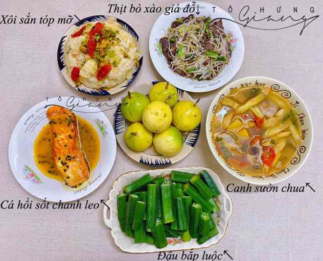 Mê tít mâm cơm đã ngon lại đẹp của mẹ đảm Hà thành, kéo cả chồng lẫn hai con trai vào bếp - 6