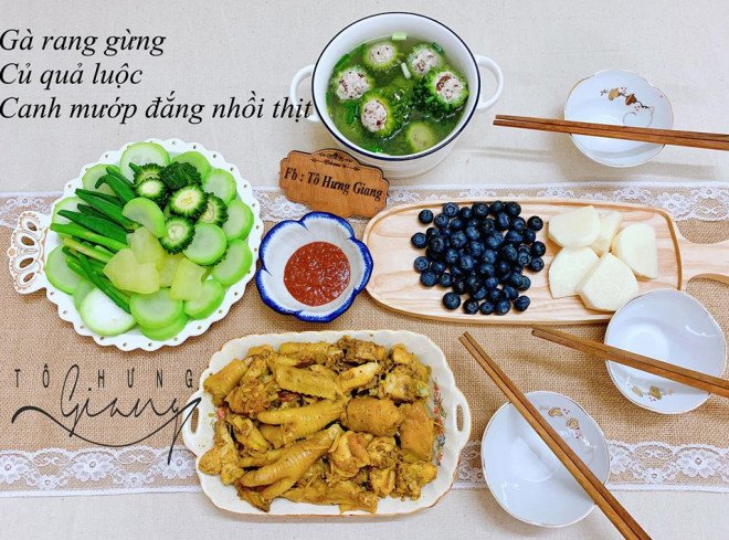 Mê tít mâm cơm đã ngon lại đẹp của mẹ đảm Hà thành, kéo cả chồng lẫn hai con trai vào bếp - 11