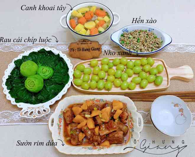 Mê tít mâm cơm đã ngon lại đẹp của mẹ đảm Hà thành, kéo cả chồng lẫn hai con trai vào bếp - 13