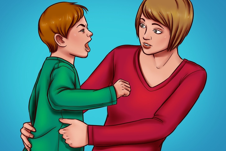 Cách xử lý trước những hành động quá khích của trẻ - 9