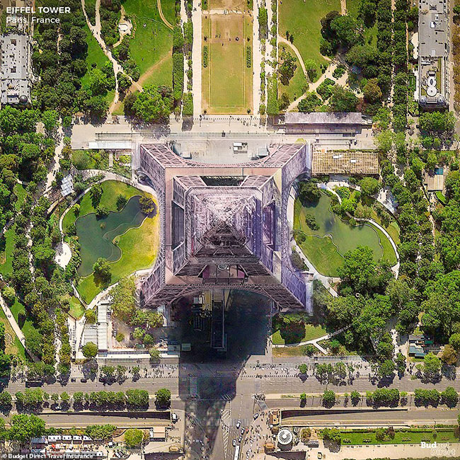 Những tòa nhà ấn tượng nhất thế giới khi chụp từ trên cao - 5