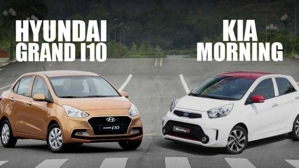 Mua xe chạy dịch vụ, chọn KIA Morning hay Hyundai Grand i10?