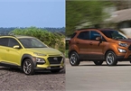 Tầm giá 600 triệu, chọn Hyundai Kona hay Ford EcoSport?