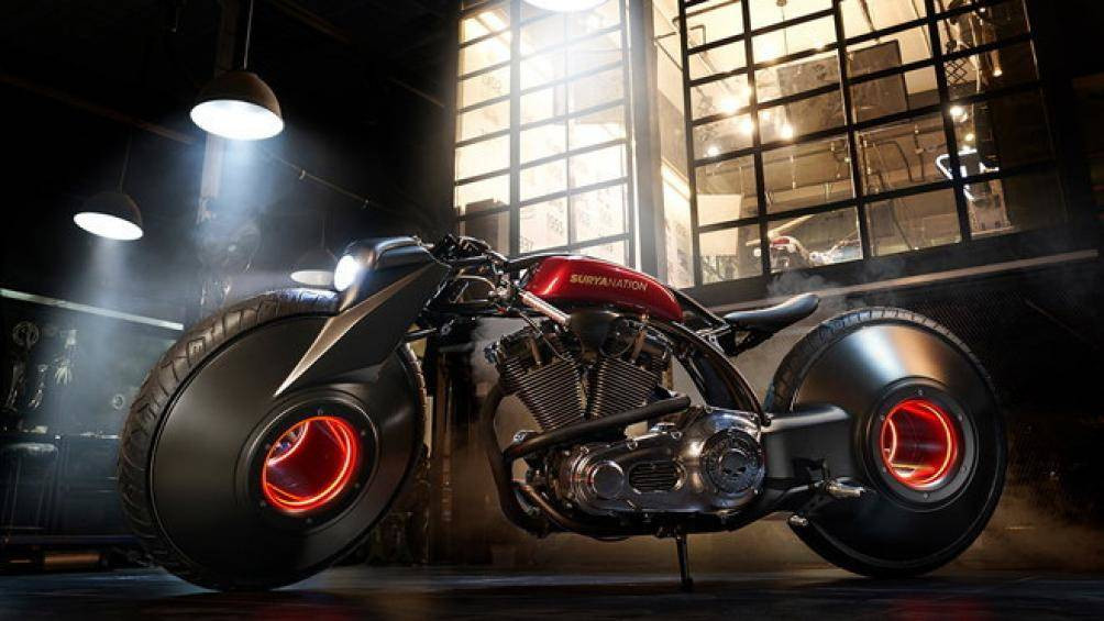 Harley-Davidson được độ lại như siêu xe đến từ tương lai