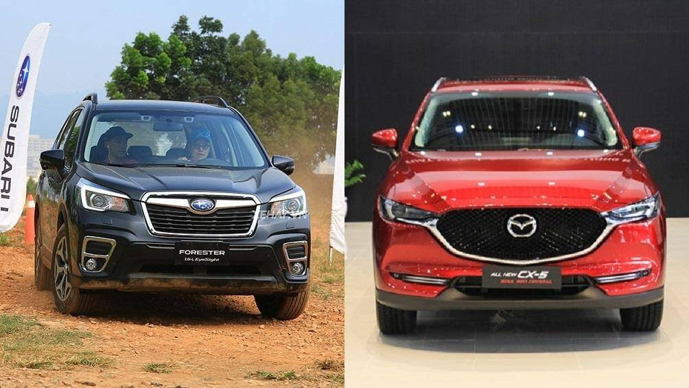 Trên 1 tỷ: Chọn Subaru Forester hay Mazda CX-5?