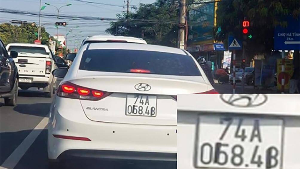 Xử nghiêm hành vi làm sai lệch biển số xe để tránh phạt nguội