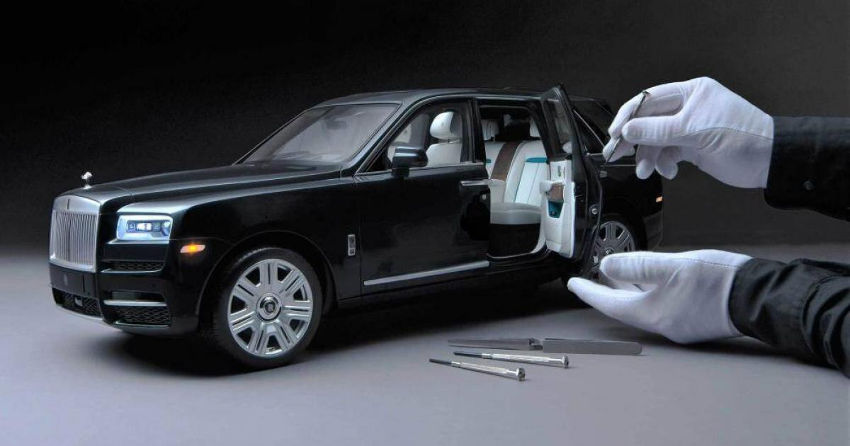 Mẫu xe Rolls-Royce mô hình như thật, có giá tới 400 triệu đồng