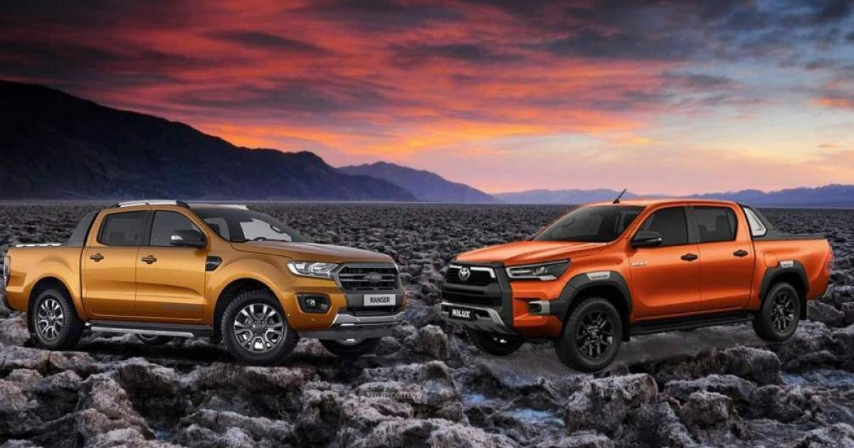 Tầm 900 triệu đồng, chọn Ford Ranger Wildtrak hay Toyota Hilux Adventure?