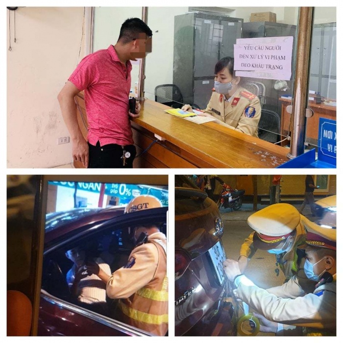 Phạt trên 40 triệu tài xế SantaFe ngủ trên xe, không kiểm tra nồng độ cồn 1