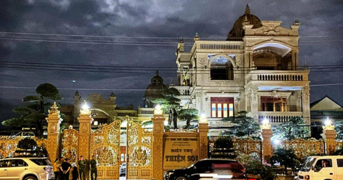 Đại gia Thiện Soi, chủ biệt thự dát vàng ở Bà Rịa - Vũng Tàu bị bắt
