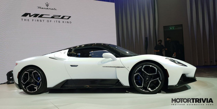 Cận cảnh siêu xe Maserati MC20 2021 ra mắt tại Thái Lan 2