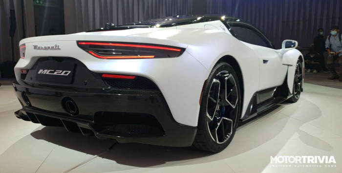 Cận cảnh siêu xe Maserati MC20 2021 ra mắt tại Thái Lan 3