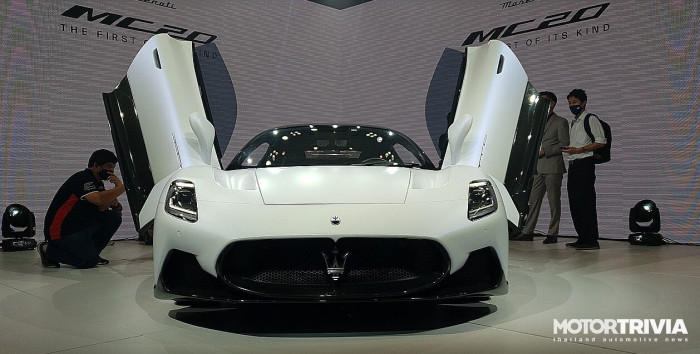 Cận cảnh siêu xe Maserati MC20 2021 ra mắt tại Thái Lan 7